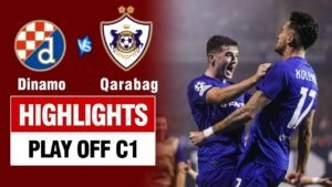 Highlights Dinamo Zagreb Vs Qarabag Chớp Cơ Hội Cực Nhanh, đóng Hòm Trận đấu Ngay Phút 75